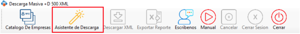 Herramienta Asistente de Descarga