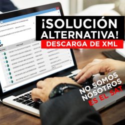 solucion alternativa de descarga de xml