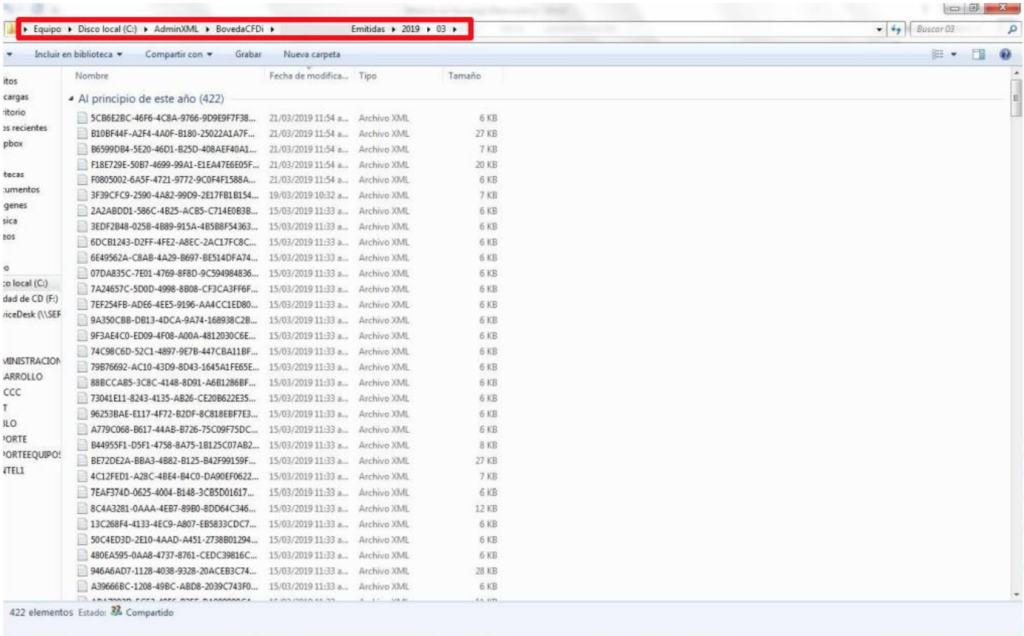Bóveda CFDi
