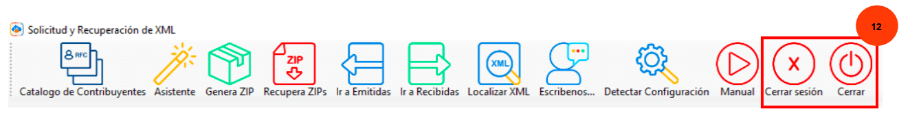 cerrar programa