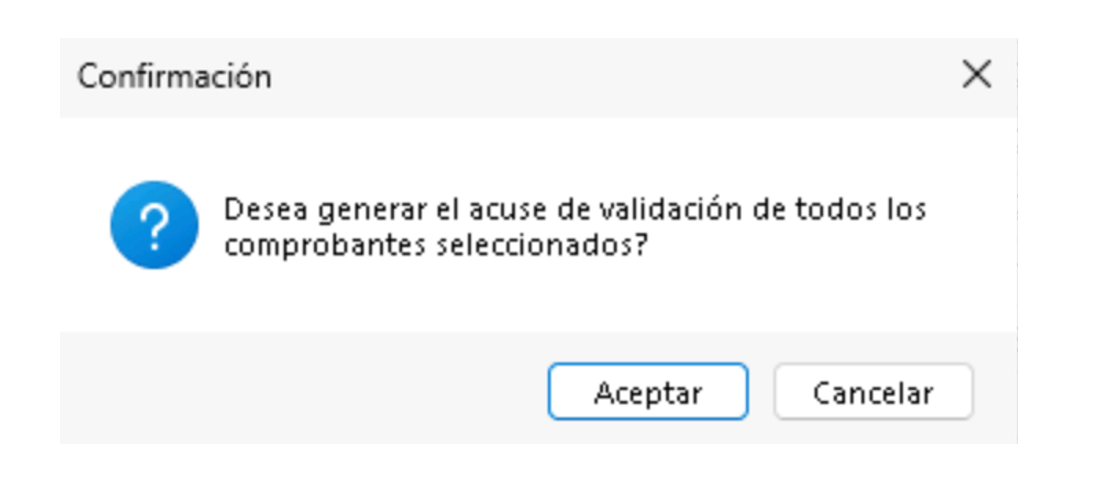 Confirmar descargas